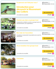 Parcours Créer ou rejoindre un GL