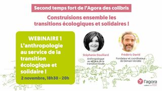 WEBINAIRE #1 : « L’anthropologie au service de la transition écologique et solidaire ! » le 02/11 à 18h30